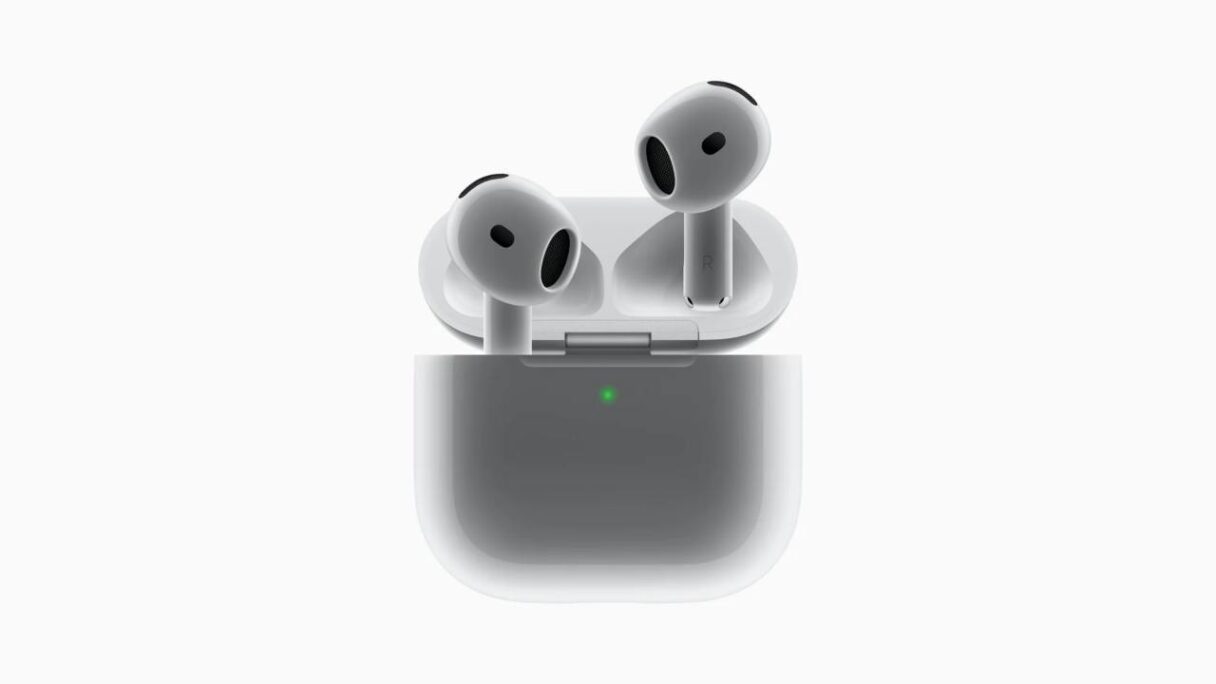 Słuchawki AirPods4 z redukcją hałasu i etui taniej z okazji Black Weeks