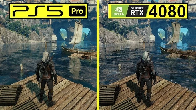 Wiedźmin 3 na PS5 Pro kontra RTX 4080. Polski hit wygląda olśniewająco na nowym wideo