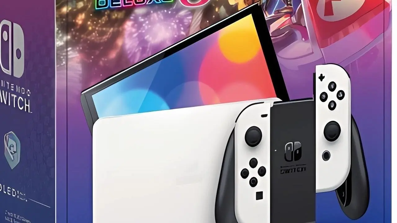 Konsola Nintendo Switch OLED + Mario Kart 8 Deluxe + Switch Online 12 miesięcy za 1499 zł