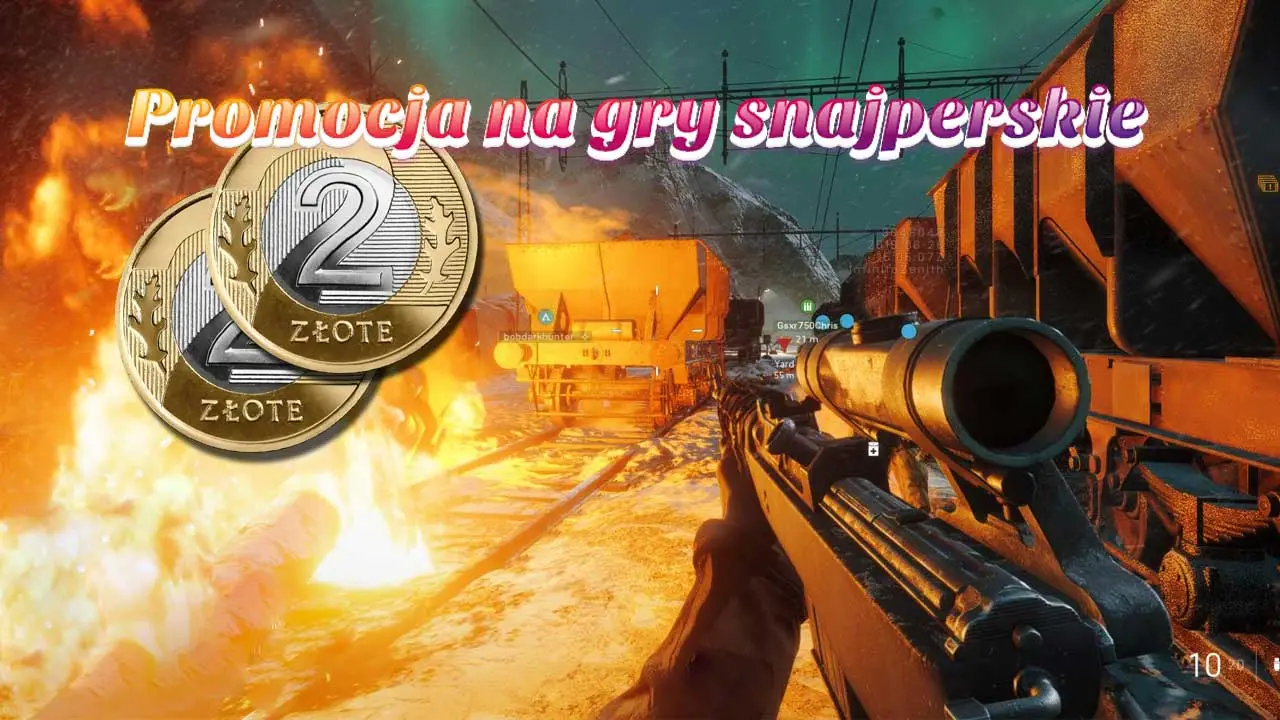 24 najlepsze gry FPS ze snajperami w promocji od 4 zł