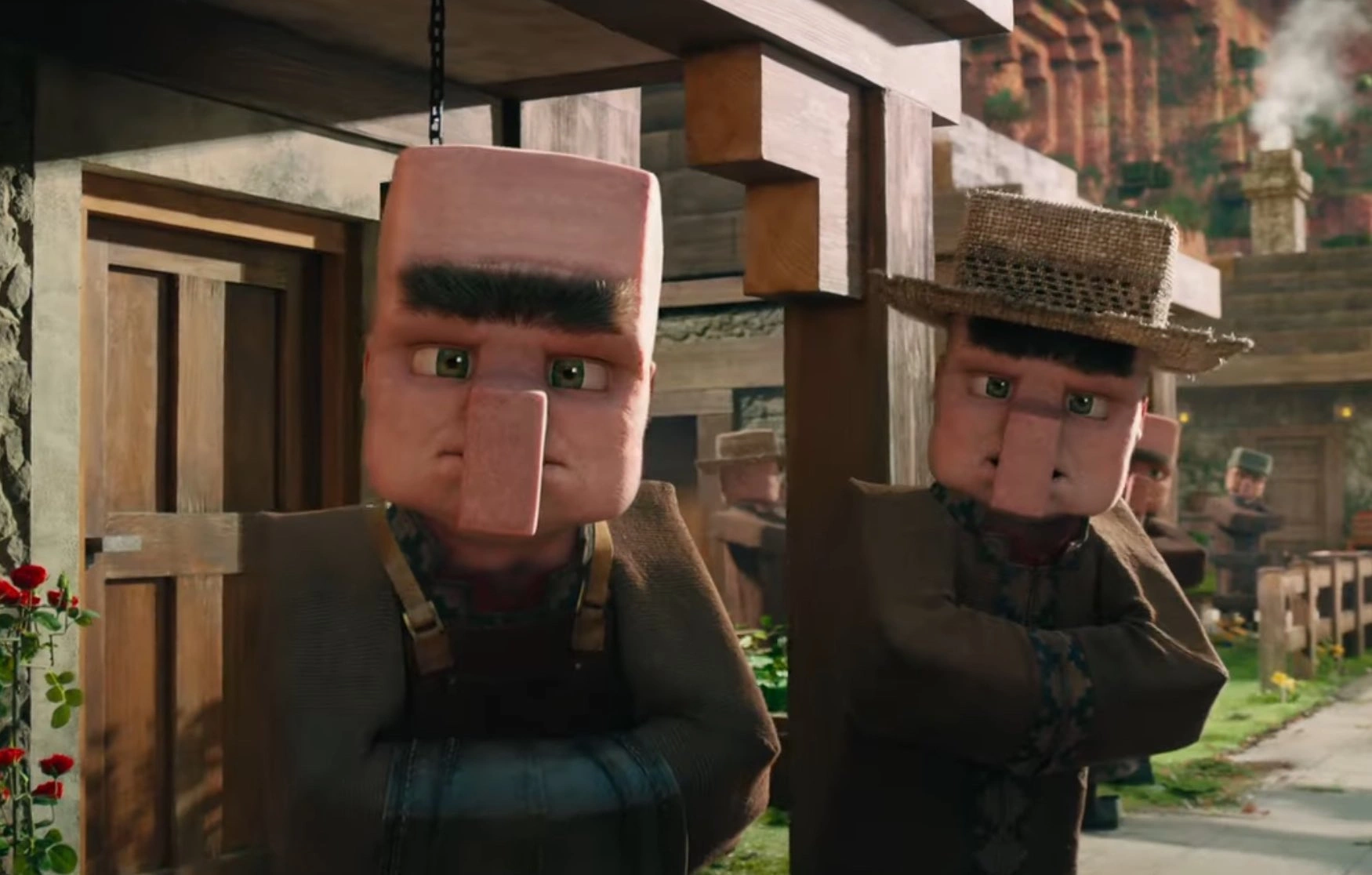 Minecraft Movie. Rzut okiem na Villagersów w nowym zwiastunie filmu