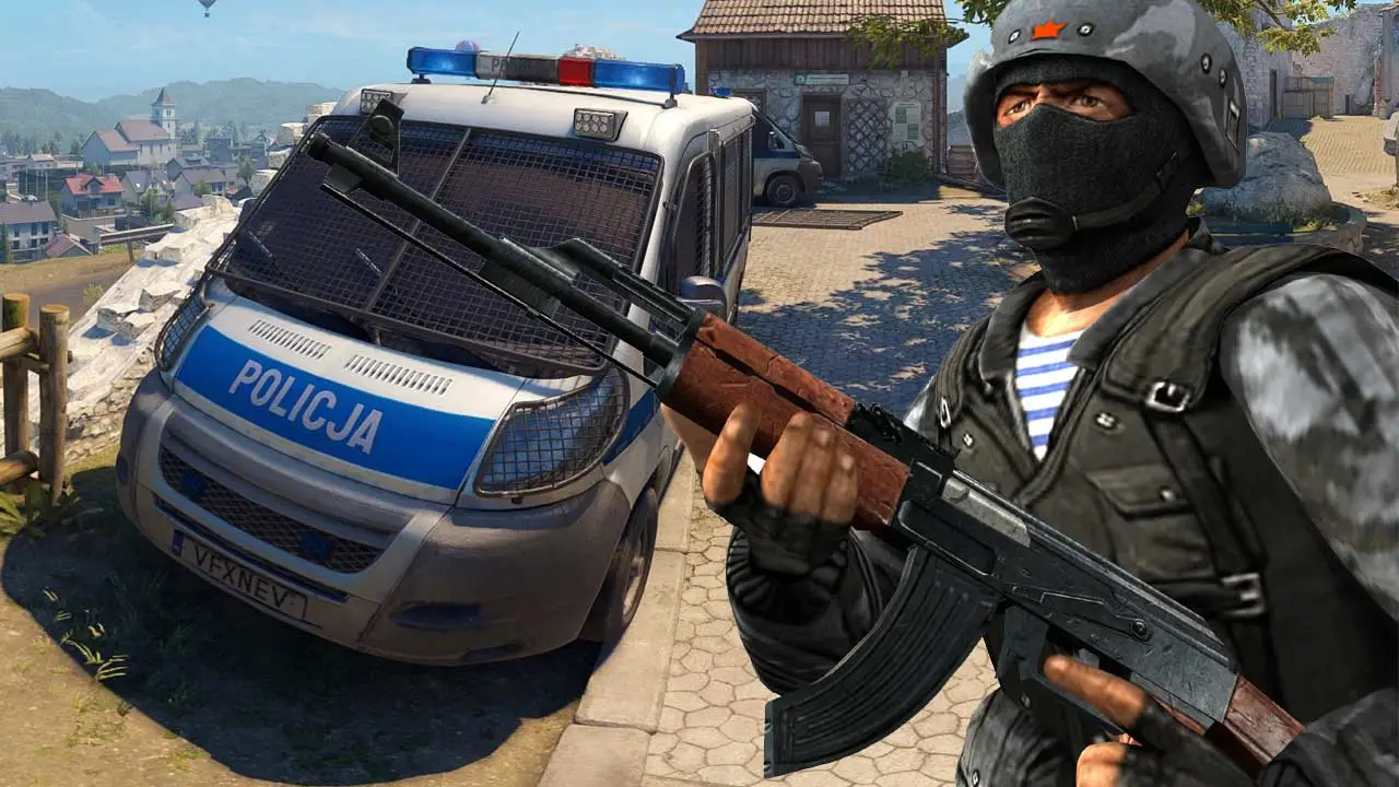 Polski radiowóz wjeżdża do CS2! Posłuchaj rapsów, które z niego puszczają