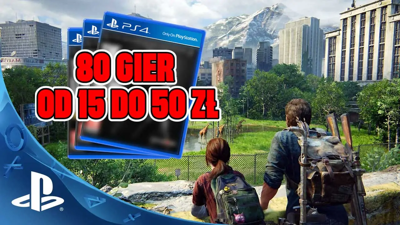 Tanie gry na PS5/PS4 w pudełkach. 80 tytułów od 15 zł do 50 zł w dużej promocji