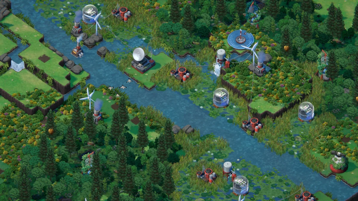 Terra Nil w świetnej promocji. Ciekawa strategia w wersji Steam