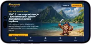 winner island poziomo